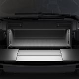 Der Kofferraum ist da, wo sonst der Motor wäre.