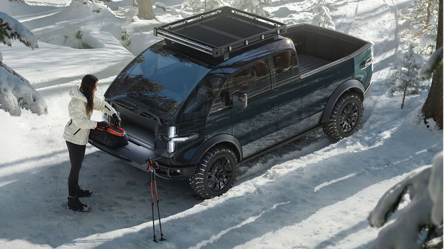 Bei einem Pick-up keine Selbstverständlichkeit: Der geschlossene Kofferraum.