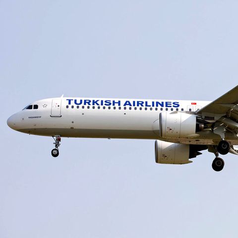 Ein Airbus vom Typ A321neo von Turkish Airlines