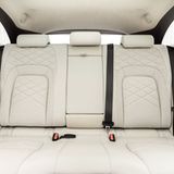 Die Ledersitze sind edel