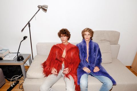 Francois und Roman