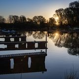Im Wasserpark Dove Elbe kann man sich im Sommer Kanus oder Kajaks leihen und die Natur vom Wasser aus genießen.