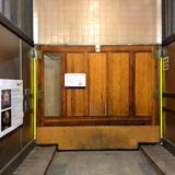 Aufzug des Alten Elbtunnels: Auf dem Rückweg in die Stadt geht es unter der Elbe durch.