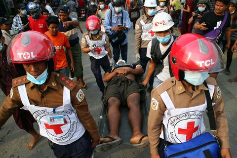 Proteste in Myanmar: Wie im Horrorkabinett: So brutal geht das Militär gegen die Demonstrierenden vor