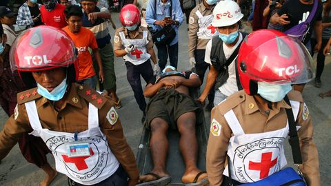 Proteste in Myanmar: Wie im Horrorkabinett: So brutal geht das Militär gegen die Demonstrierenden vor