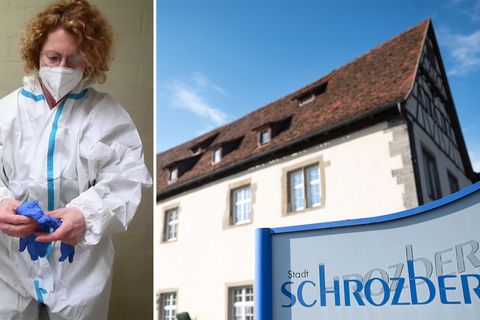 Schrozberg im Visier des Virus: Zu Besuch im Ort mit der 1000er-Inzidenz (Video)