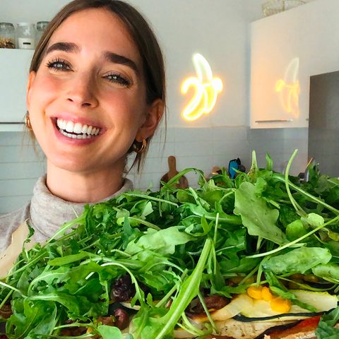 Natalie Gleitmann zeigt ihr Pizza-Rezept