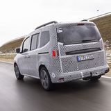 Der Mercedes Citan wird auch mit drei Sitzreihen angeboten