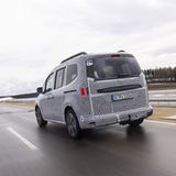 Der Vierzylinder-Benziner freut sich über Drehzahlen