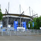 Das Volksparkstadion von außen: Von innen können Fans die Arena bei Spielen, einer Stadiontour oder virtuell auf der HSV-Website betrachten.