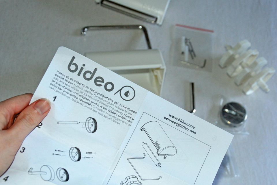 Anleitung des Bideo