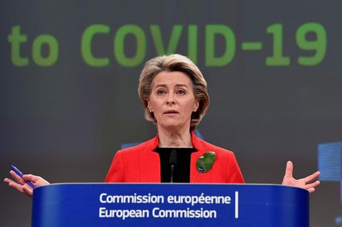 EU-Kommissionspräsidentin Ursula von der Leyen