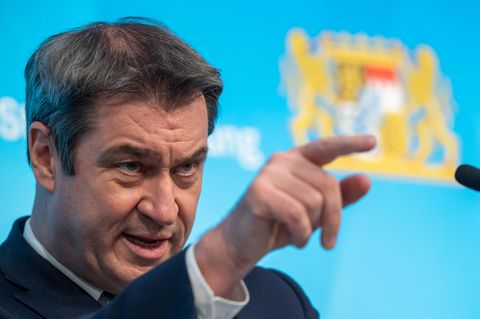 CSU-Chef und Ministerpräsident von Bayern, Markus Söder