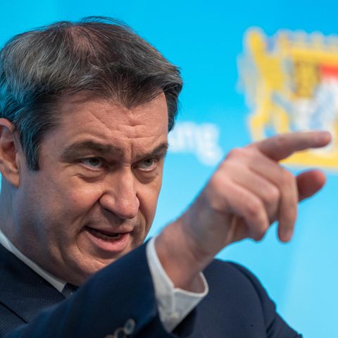 CSU-Chef und Ministerpräsident von Bayern, Markus Söder