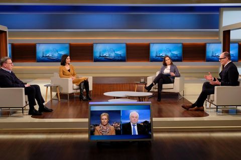 Anne Will und ihre Talkgäste am Vorabend des nächsten Corona-Gipfels in Berlin