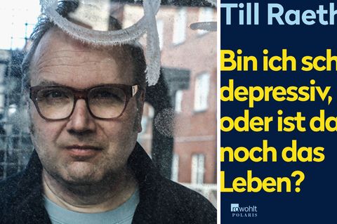 Till Raether und Buchcover