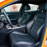 Die Sitze sind bequem