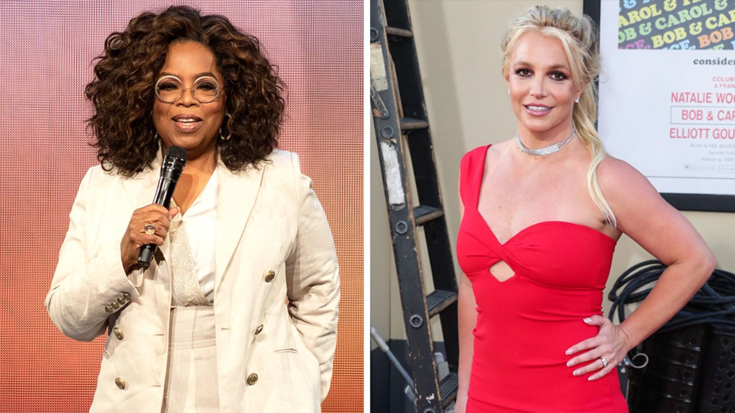 Oprah Winfrey und Britney Spears