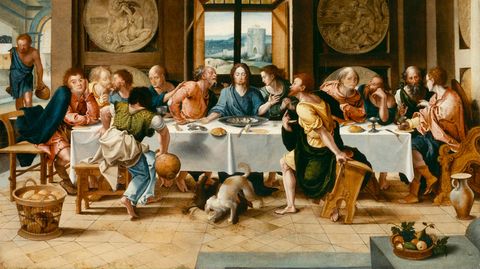 Symbolfoto für Gründonnerstag: Das letzte Abendmahl mit Jesu und seinen Jüngern