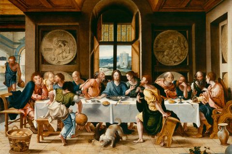 Symbolfoto für Gründonnerstag: Das letzte Abendmahl mit Jesu und seinen Jüngern
