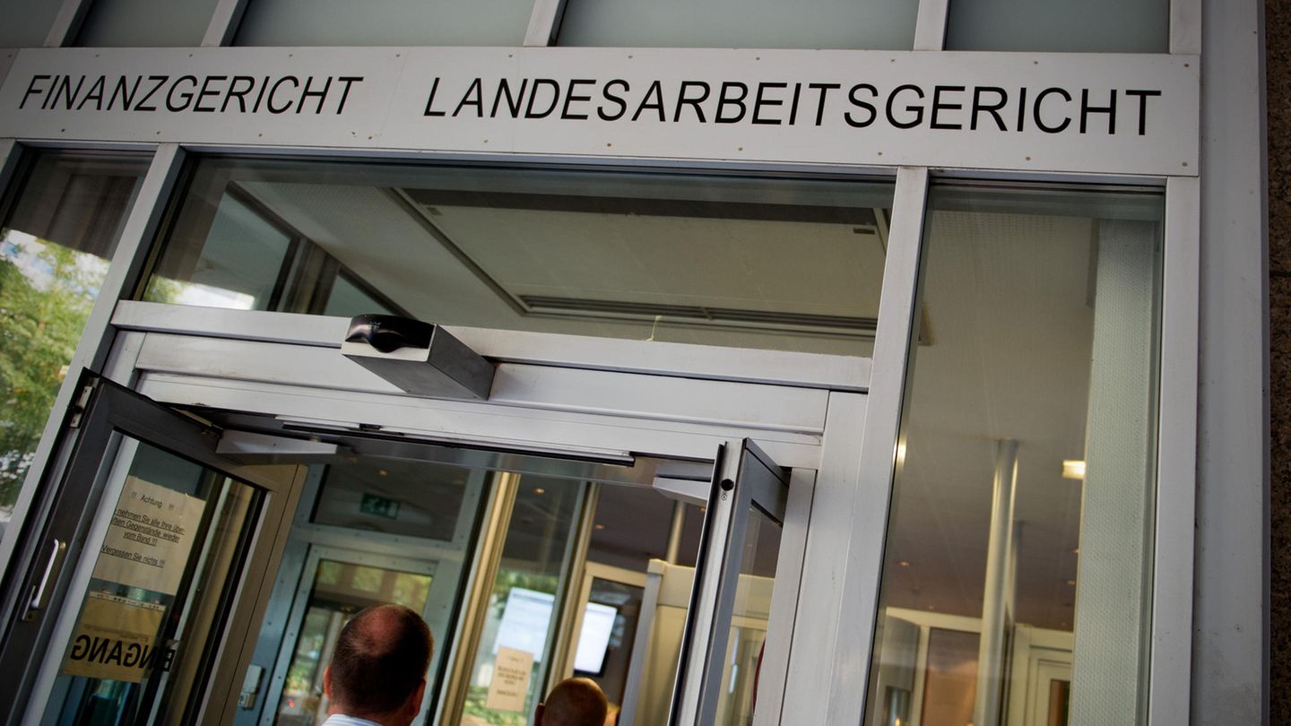 Das Landesarbeitsgericht in Düsseldorf, Nordrhein-Westfalen. 