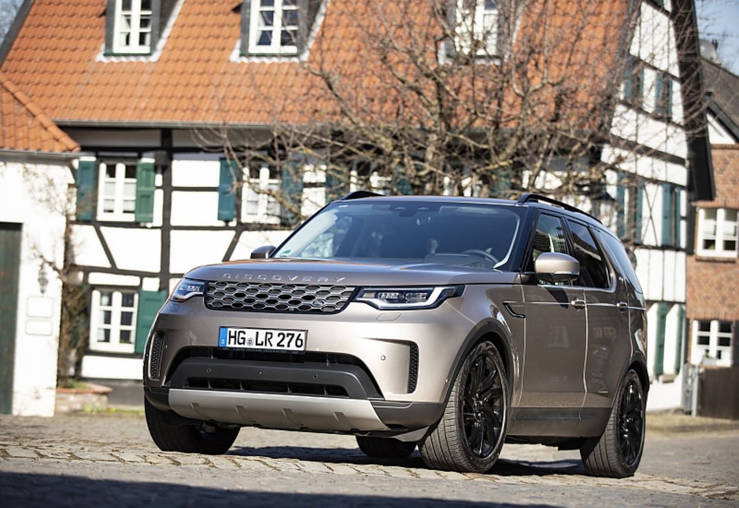 Die Luftfederung hilft beim Komfort