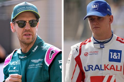 Formel 1: Sebastian Vettel und Mick Schumacher