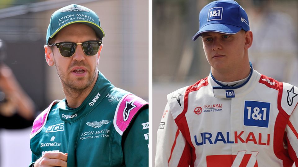Formel 1: Sebastian Vettel und Mick Schumacher