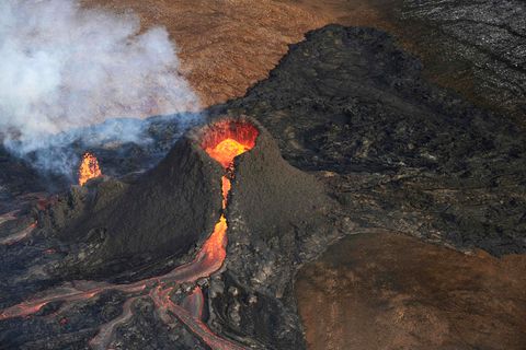 Vulkan Fagradalsfjall auf Island