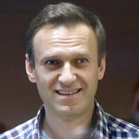 Oppositionsführer Alexej Nawalny im Februar vor dem Bezirksgericht in Moskau
