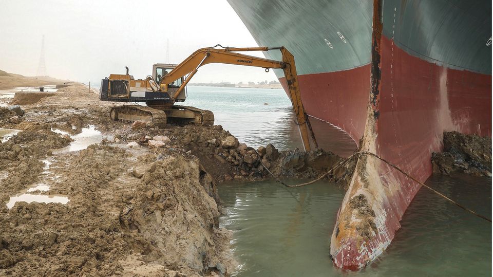 Canal de Suez: «leve movimiento» tras la divulgación de «siempre regalo» – ¿salvar el día?