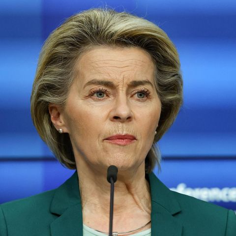 EU-Kommissionspräsidentin Ursula von der Leyen nach dem Gipfeltreffen