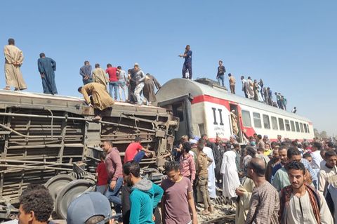 Ägypten: Mindestens 32 Menschen sterben bei Zugunglück