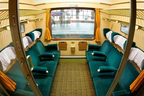 Deutsche Bahn: Abteil eines Eurocity-Waggons