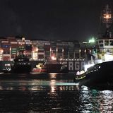 Bei der Freilegung des Schiffes helfen jetzt auch die Spezialschlepper "Alp Guard" und "Carlo Magno".