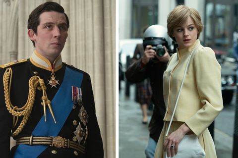 Prinz Charles und Diana in der vierten Staffel der Serie "The Crown"