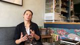 Alana vom Café In guter Gesellschaft in der Sternstraße 25: Kein Müll, kein Problem - so lautet das Motto.
