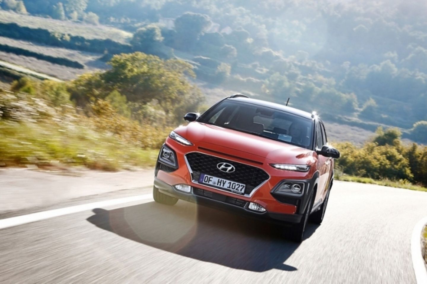 Der Hyundai Kona belegt in der Zulassungsstatistik 2020 den dritten Platz