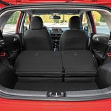 Das Volumen des Kofferraums ist ordentlich