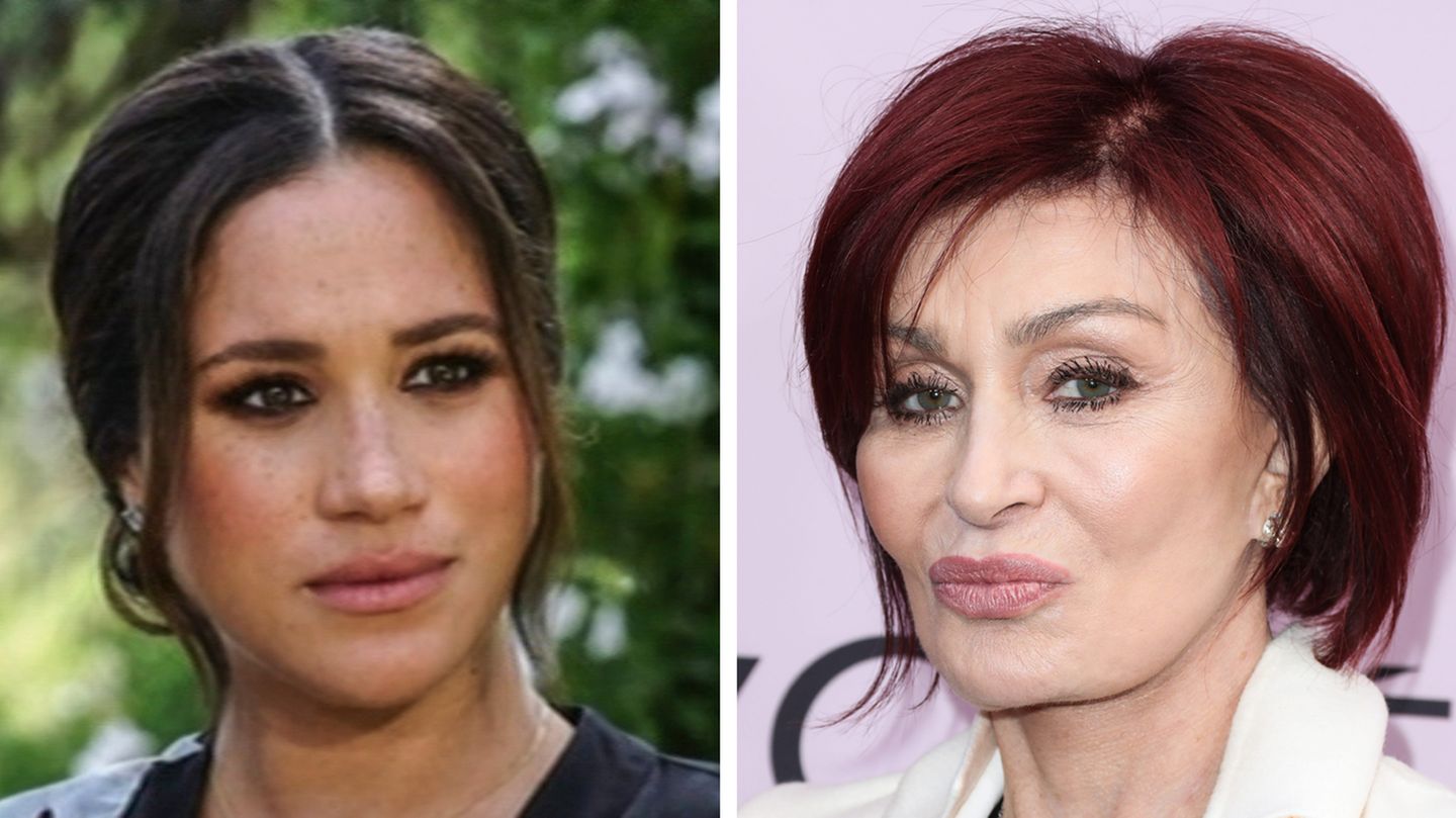 Meghan, Sharon osbourne