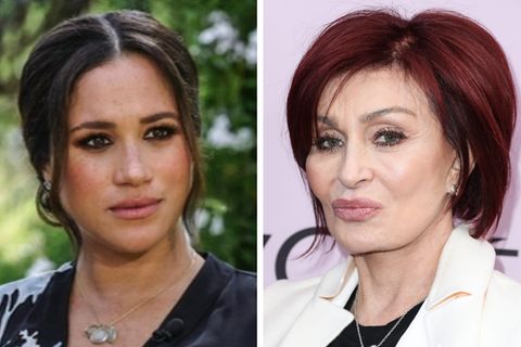 Meghan, Sharon osbourne