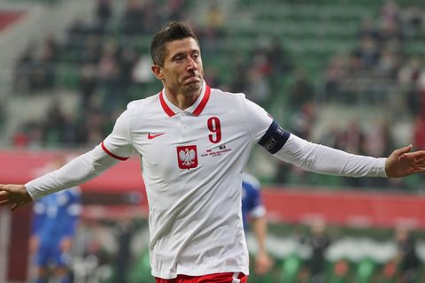 Robert Lewandowski verletzte sich bei seinem Einsatz für die polnische Nationalelf