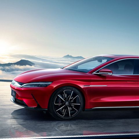 Der Han von BYD muss sich weder optisch noch technisch verstecken.