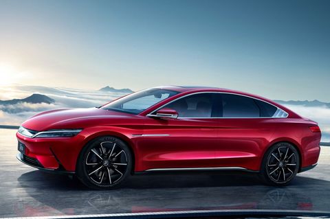 Der Han von BYD muss sich weder optisch noch technisch verstecken.
