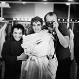 Azzedine Alaïa, Maria Johnson & Peter Lindbergh, Paris, 1984