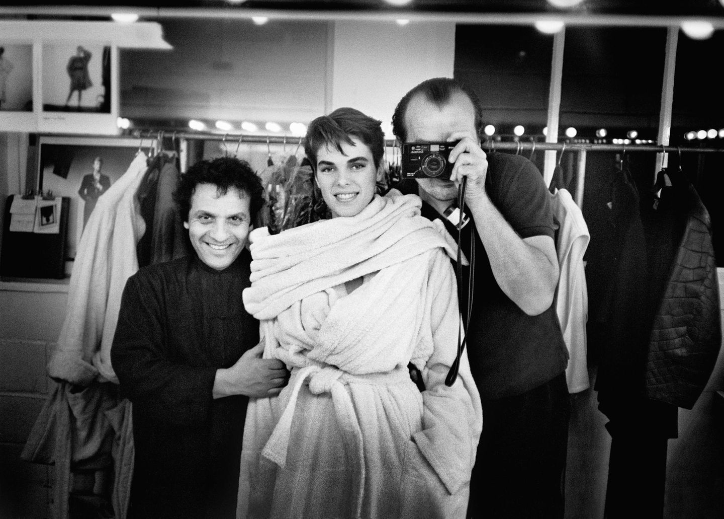 Azzedine Alaïa, Maria Johnson & Peter Lindbergh, Paris, 1984