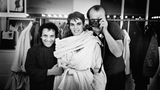 Azzedine Alaïa, Maria Johnson & Peter Lindbergh, Paris, 1984