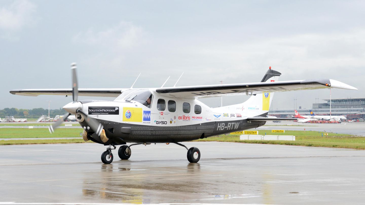 Antonio Sena stürzte in einer Cessna 210 ab (Symbolbild)