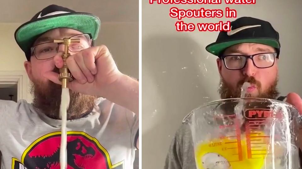 Selbst Ärzte haben keine Erklärung – Magier und menschliche Fontäne begeistert Tiktok-Fans