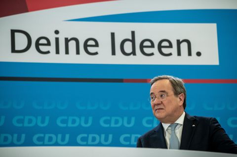 Armin Laschet, CDU-Bundesvorsitzender und Ministerpräsident von Nordrhein-Westfalen
